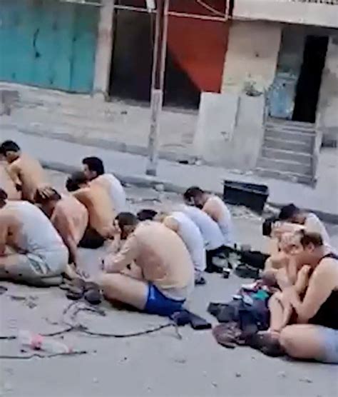 Israeli Images Showing Palestinian Detainees In Underwear Spark Outrage Reuters