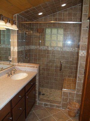 The beauty of the slant is that it adds immediate. Slanted ceiling/ shower door | Basement bathroom design ...