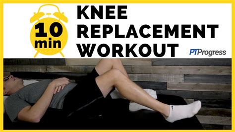 Total Knee Replacement Exercises 10 Minute Complete Workout YouTube