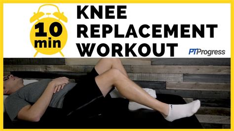 Total Knee Replacement Exercises 10 Minute Complete Workout Youtube