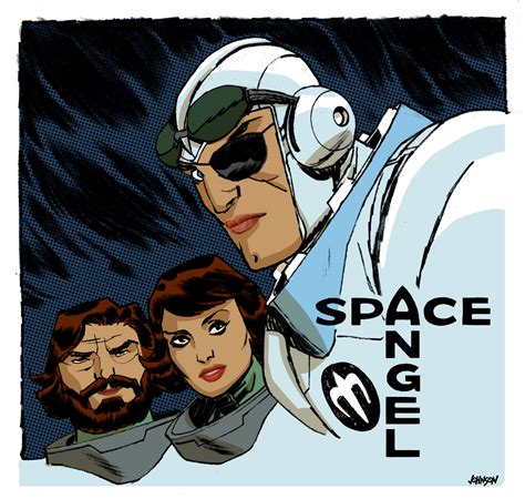 Comic Twart Space Angel By Rev Dave