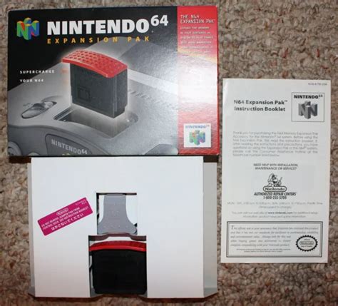 Expansion Pak Nintendo N Complete In Box Official Oem