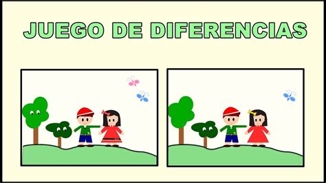 Juegos educativos para infantil y primaria. Juego Educativo de las Diferencias - Vídeos educativos ...