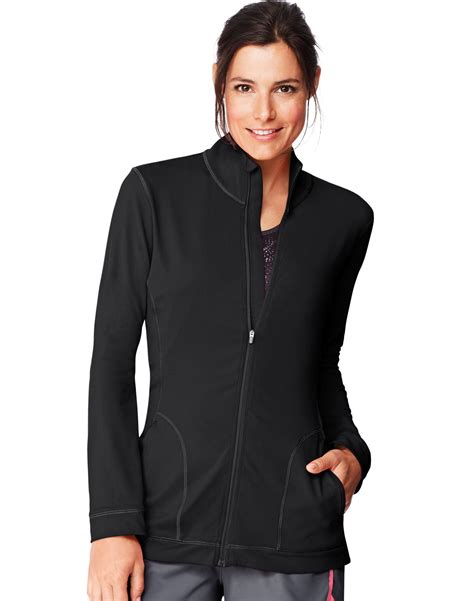 O9327 Hanes Womens Sport Performance Fleece Zip Up Jacket