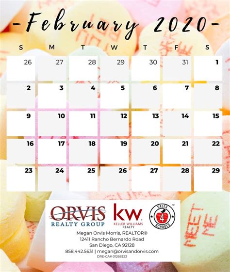 February 2020 Event Calendar Event Calendar Event Calendar