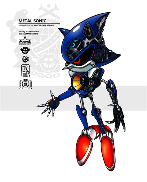 Metal Sonic Canonically Has A Genesis In His Head Rsonicthehedgehog
