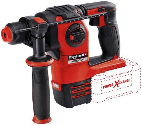 Das ist ganz normal, besonders wenn an wänden gearbeitet wird. Einhell Akku-Bohrhammer »HEROCCO«, max. 1200 U/min, Power ...