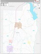 Henry County, AL Wall Map Premium Style by MarketMAPS