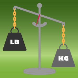 <td =>1 kg = 2.20462262 lb. Convert Lbs to Kg Example Problem