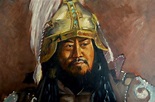 Gengis Khan Pintura por Kalina Nadj | Artmajeur