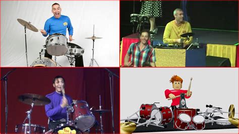 The Wiggles Drums Playing Skit By Mariowiggle On Deviantart