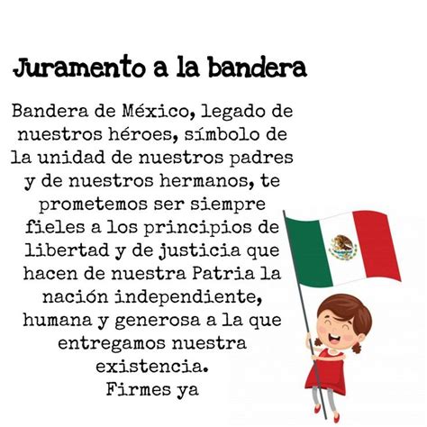 Juramento A La Bandera Mexicano Juramento A La Bandera Honores A La