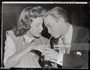 Mel Torme and actress/model Candy Toxton. News Photo - Getty Images