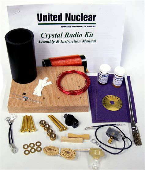 Standard Crystal Radio Kit United Nuclear Scientific