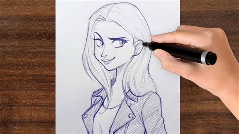 You'll even find tutorials based on popular characters, including amazing super heroes, cute anime animals, and fairy tale favorites. How to draw a cute girl step by step (very easy ) ! Girl ...
