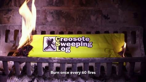 Creosote Sweeping Log Tv Commercial So Easy To Clean Your Chimney