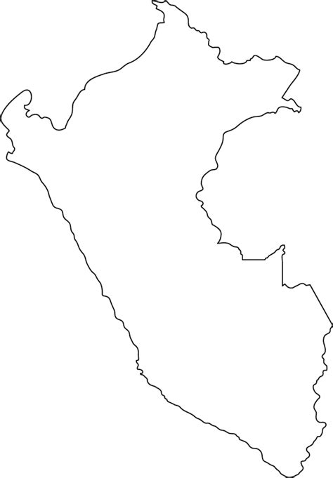 Geography Blog Peru Outline Maps