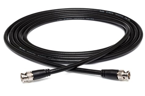 Bnc To Same Pro 75 Ohm Coax Video Cables And Adapters Hosa Cables