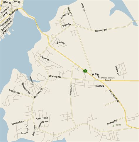 Stratford Map Prince Edward Island Listings Canada