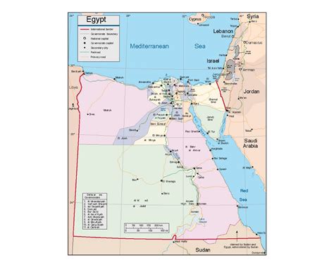 Maps Of Egypt Collection Of Maps Of Egypt Africa Mapsland Maps