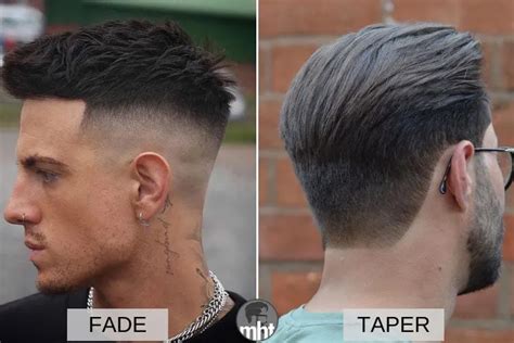 Taper Vs Fade Vs Taper Fade Haircut Whats The Difference