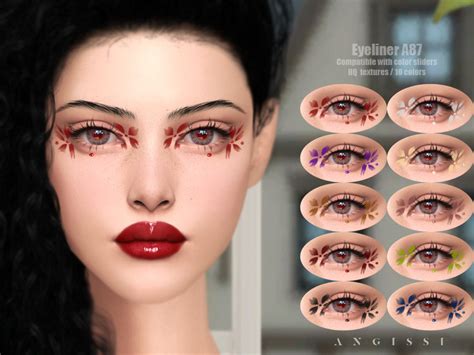The Sims Resource Eyeliner A87