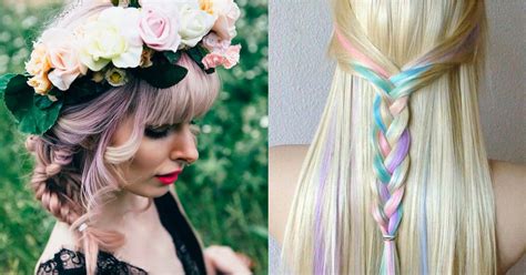 Rainbow Hair Braid Ideas Popsugar Beauty