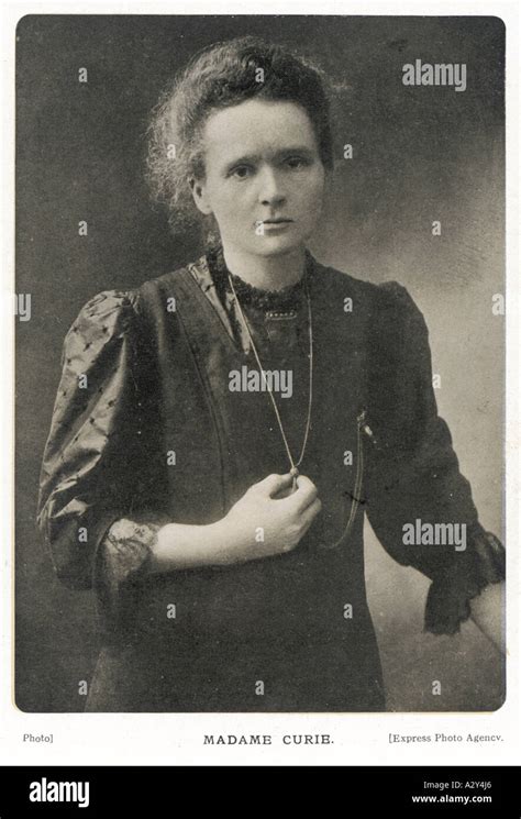 Marie Curie Photograph Stock Photo Alamy