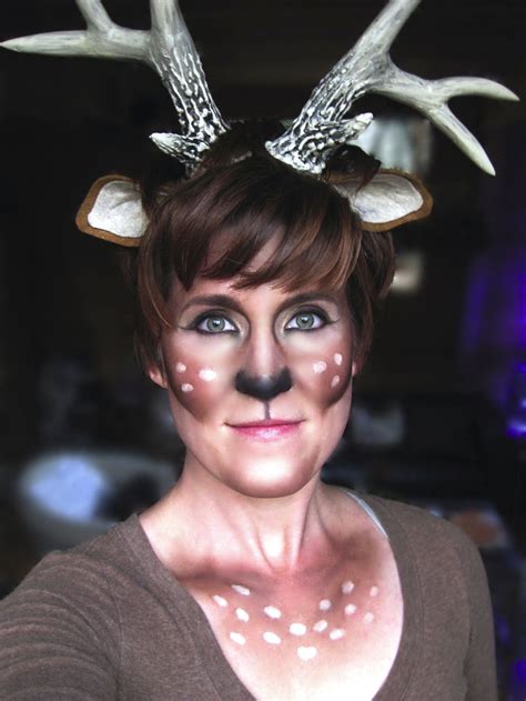 Diy Deer Costume Plus How To Make Faux Antlers Deer Costume
