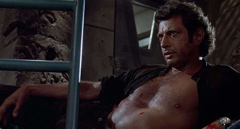 Jeff Goldblum Recreates His Iconic Shirtless Pose From 1993 S Jurassic