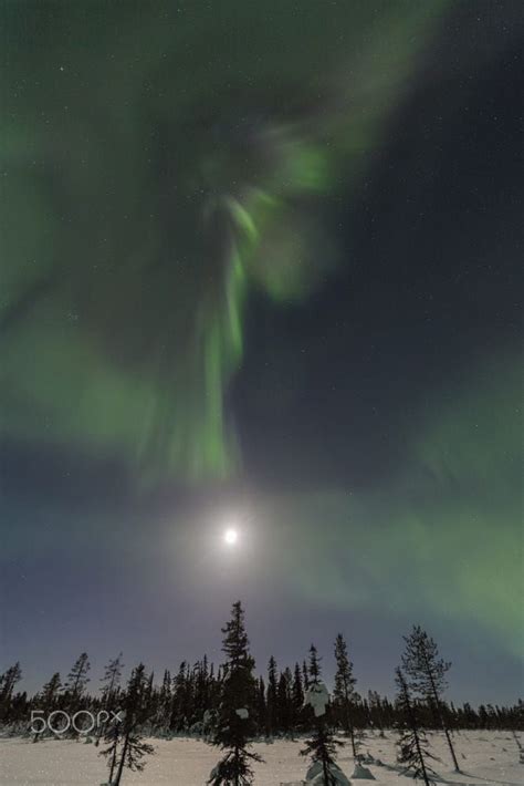 Angel In The Sky By Gunar Streu On 500px Aurora Borealis Northern