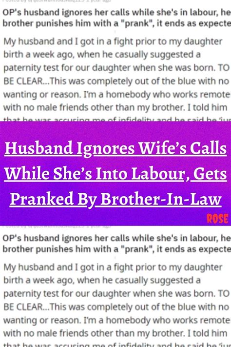 husband ignores wife s calls while she s into labour gets pranked by brother in law artofit