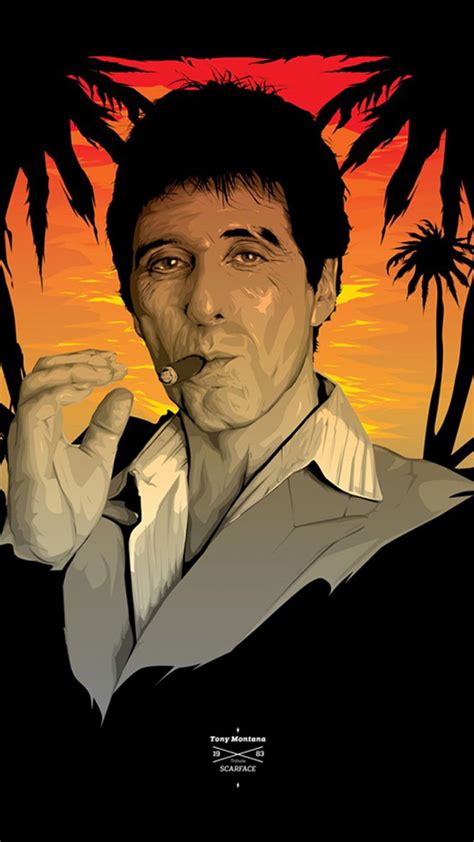 Scarface Wallpaper 70 Images Scarface Poster Scarface Movie Tony