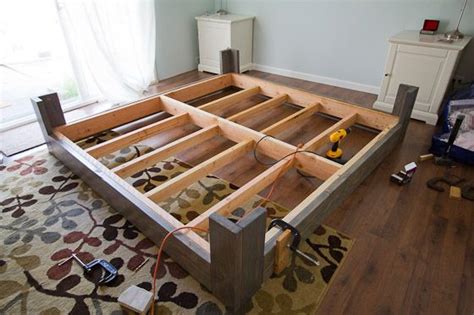 This Is The Bed That Chris Made Diy Bed Frame Plans Bed Frame Plans