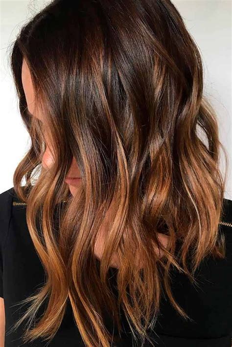 Trendy Hair Color Highlights For Dark Brown Hair Color
