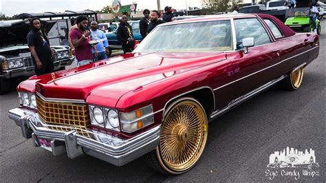 Cadillac Coupedeville On 24 Gold Daytons Youtube