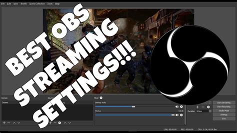 Best Obs Streaming Settings Youtube