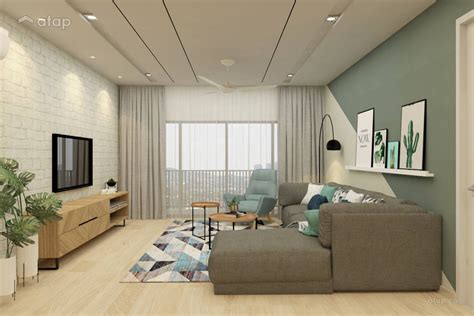 Modern Scandinavian Living Room Condominium Design Ideas And Photos
