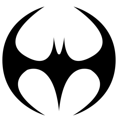 Batman Logo Silhouette Clipart Best
