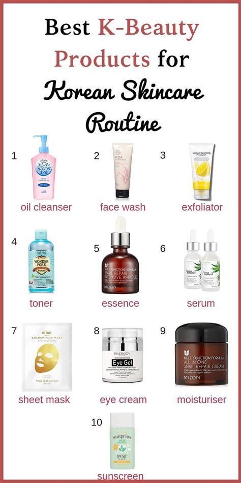 My skin care is a very personalized routine, so the products and steps of care i choose essentially come down to what is best for me as an individual. Your Ultimate Guide To 10 Step Korean Skincare Routine ...