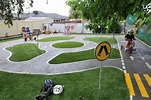 bike tracks, preschools, childcare centres, schools, playgrounds ...