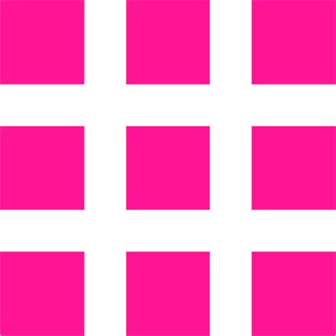 Deep Pink Grid Three Up Icon Free Deep Pink Grid Icons