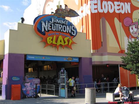 Extinct Attractions Jimmy Neutrons Nicktoon Blast