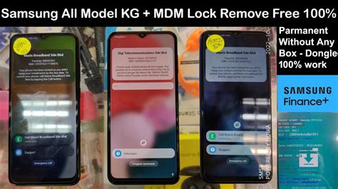 Samsung A U Kg Lock Remove Free Samsung A S U All Model Mdm