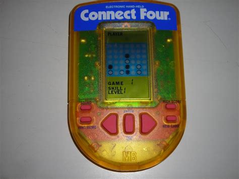 1995 Milton Bradley Connect Four Electronic Hand Held Game