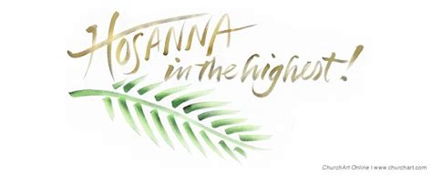 Download High Quality Palm Sunday Clipart Bulletin Transparent Png