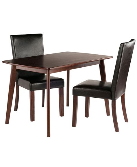 Winsome Shaye 3 Piece Dining Table With Chairs Set And Reviews