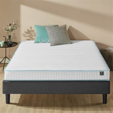 Are memory foam mattresses better than spring mattress? Priage by Zinus 6-inch Memory Foam Green Tea Hybrid Spring ...