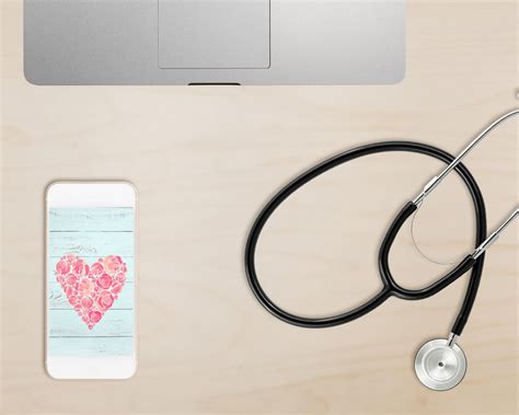 Nurse Phone Wallpaper Screensaver Heartbeat Wallpaper Etsyde
