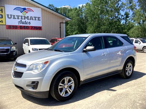 Used 2015 Chevrolet Equinox Ls Awd For Sale In Clio Mi 48420 Ultimate Autos